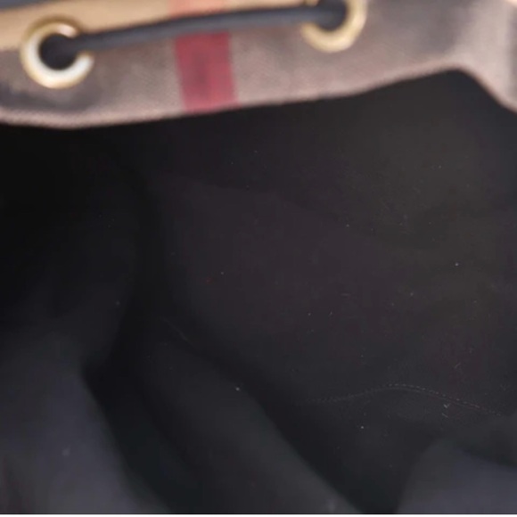 Burberry Brookdale Backpack Mega Check Canvas Medium - Picture 6 of 8